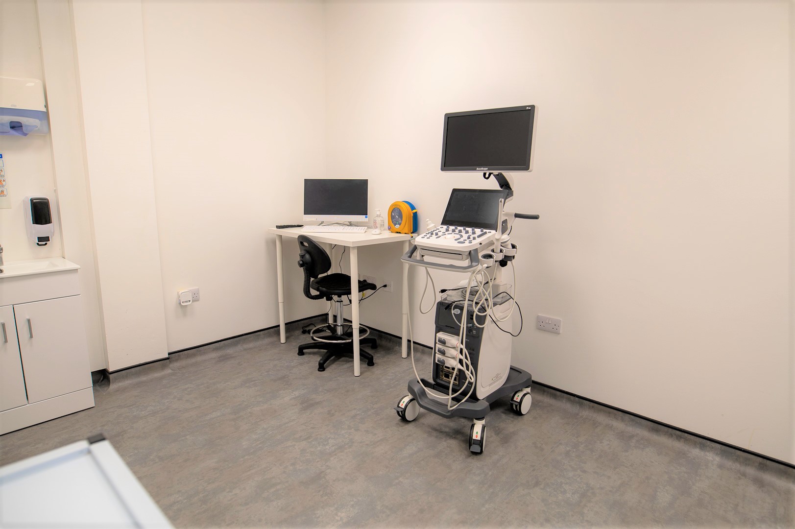 BioGrad biobank clinic room